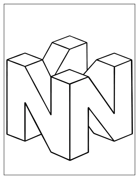 ニンテンドー64のロゴが描かれています。