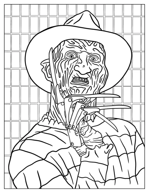 Horror Icon Freddy From Nightmare On Elm Street