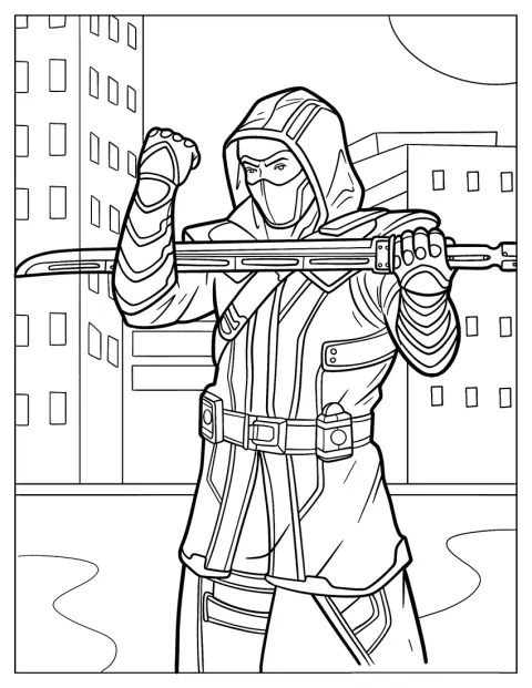 Jeremy Renner interpreta Ronin, pronto ad affrontare una nuova missione.