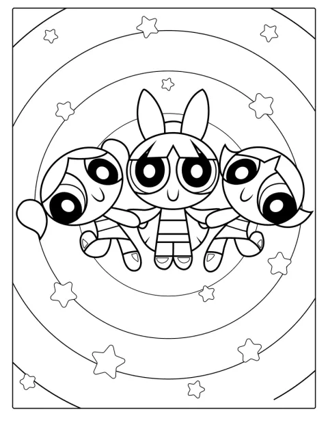 Powerpuffpinglorna står redo för ett nytt äventyr.