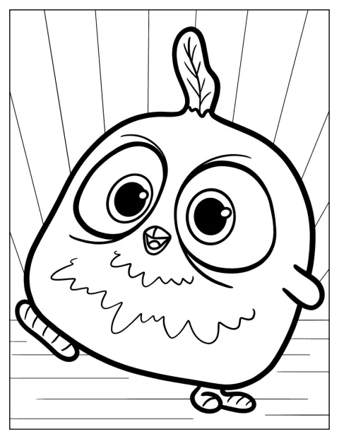 Trzy niebieskie ptaki Blues z Angry Birds mają rozzłoszczone miny.