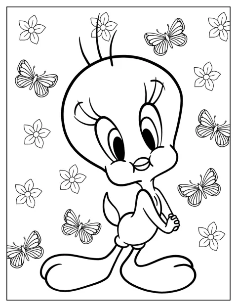 Tipi poseeraa söpössä kawaii-tyylissä.