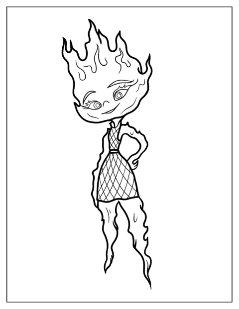 Ember Lumen står alene.