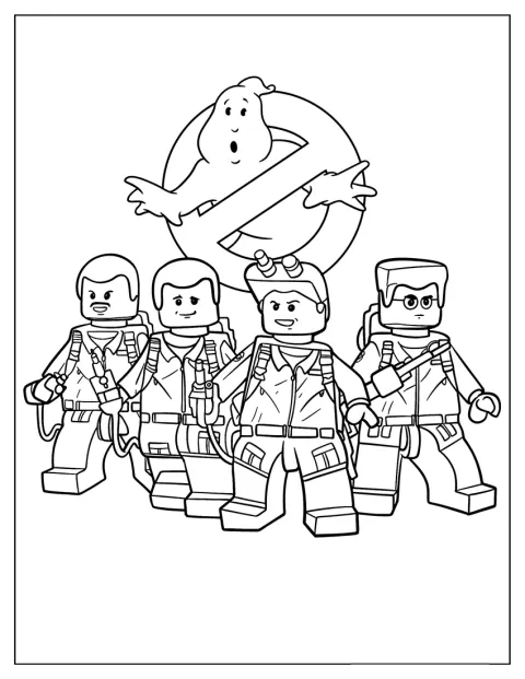 Omalovánka Ghostbusters 17