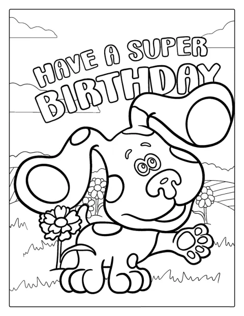 ブルーズ・クルーズの仲間たちがお誕生日をお祝いしています。