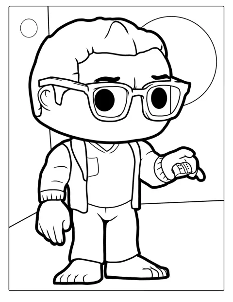 Bruce Banner bär glasögon som en Funko Pop-figur.