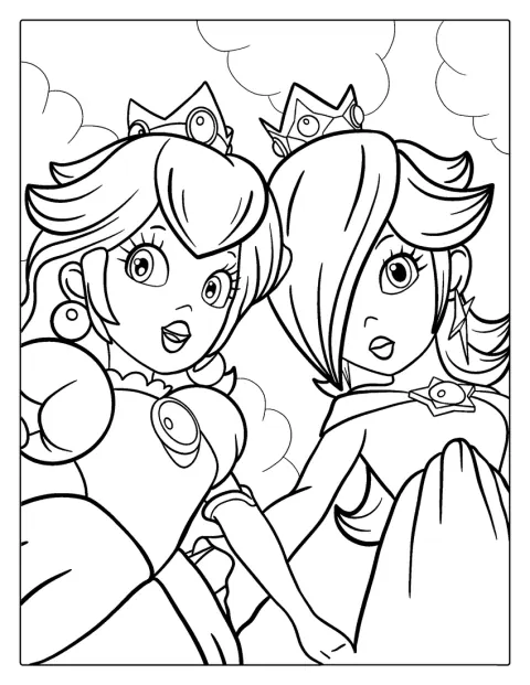 Una princesa aparece en una ilustración de LaughCreate.