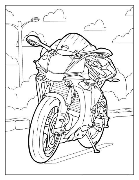 Motorka Honda stojí samostatně.