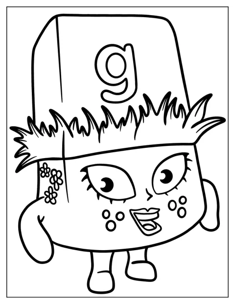 La lettera G è disegnata in uno stile semplice a blocchi.
