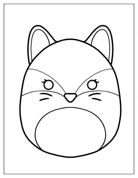 Fifi je Squishmallow ve tvaru jezevčíka.