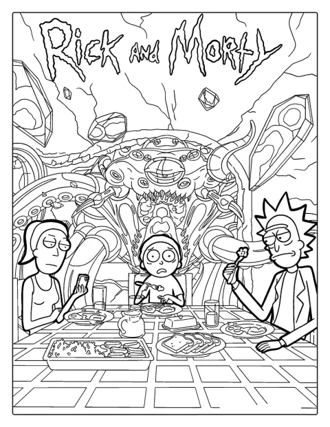 Rick y Morty aparecen juntos en un póster de la serie.