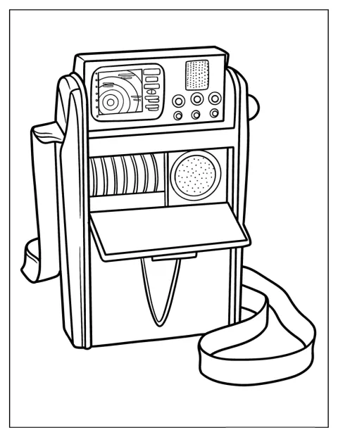 Un tricorder de Star Trek aparece con un diseño sencillo.