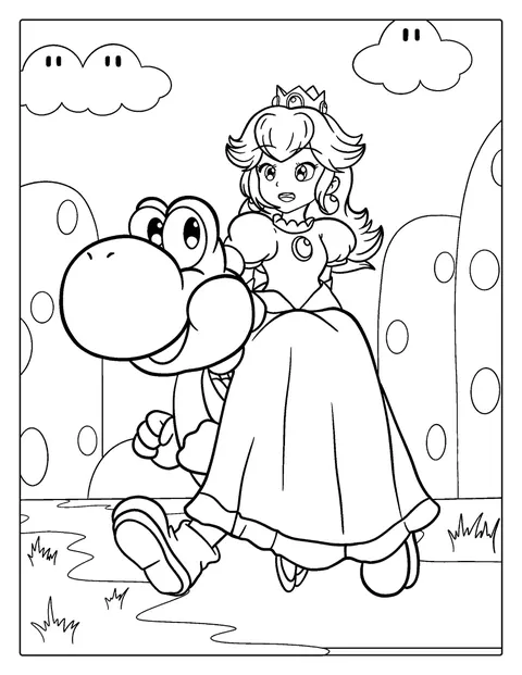 Una princesa aparece en una ilustración de LaughCreate.