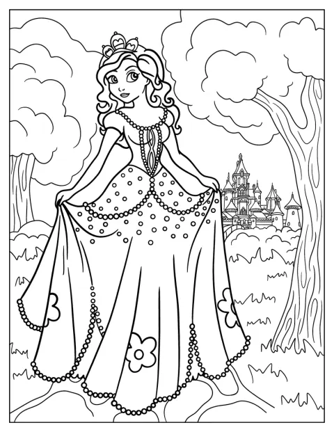 Sofia den första visas som tonåring.