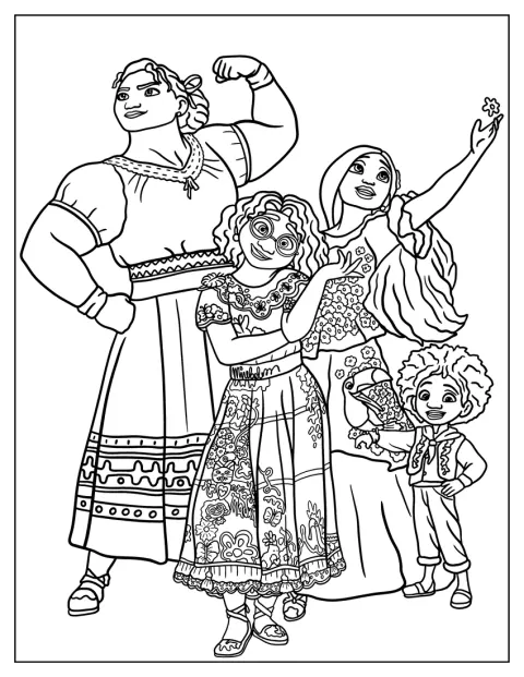 Luisa, Mirabel, Isabela, And Antonio