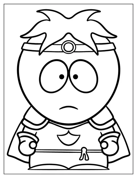 Butters Stotch verschijnt als zijn schattige alter ego.