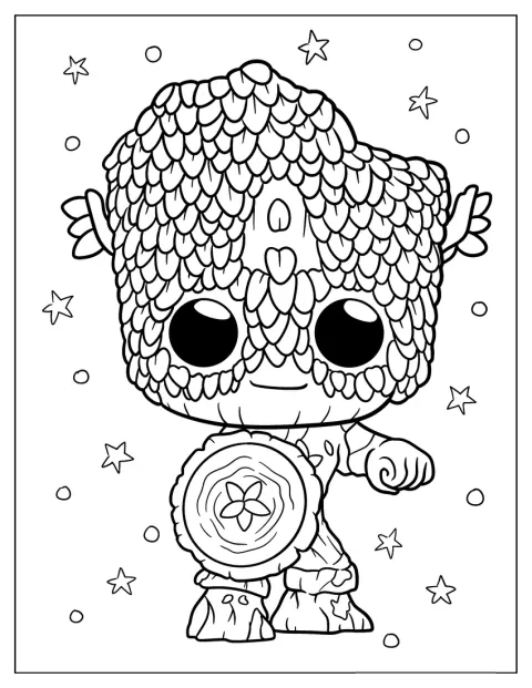 Kapteeni Amerikka seisoo Grootin rinnalla.