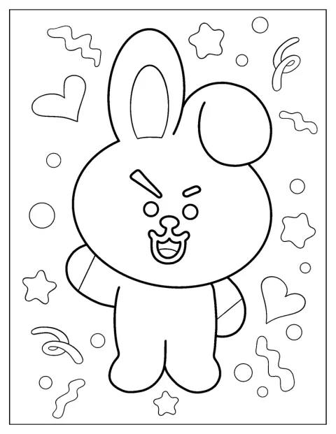 Cooky vinker og smiler lurt.