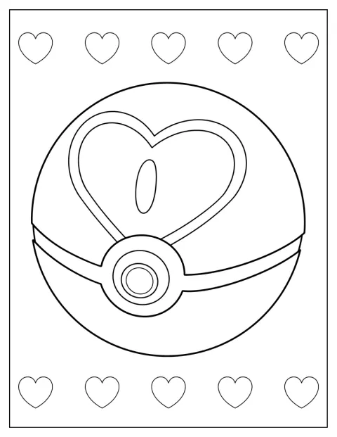 Una Amor Ball aparece con su diseño característico.