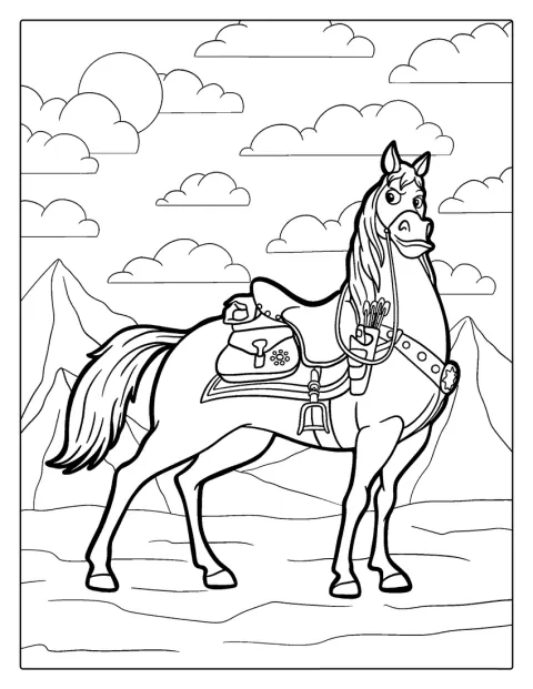 Maximus, o cavalo de Entrelaçados, surge em destaque.