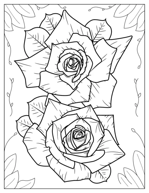 Rosas desabrocham em diferentes fases.