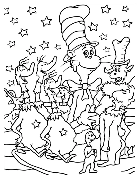 Cat In The Hat With The Sneetches, Guy I Am, And The Grinch